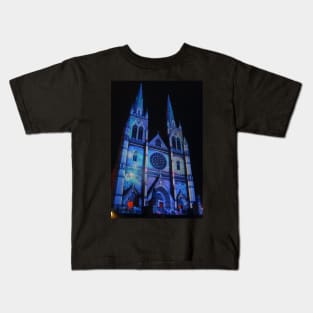 Spooky Blue St Marys Kids T-Shirt